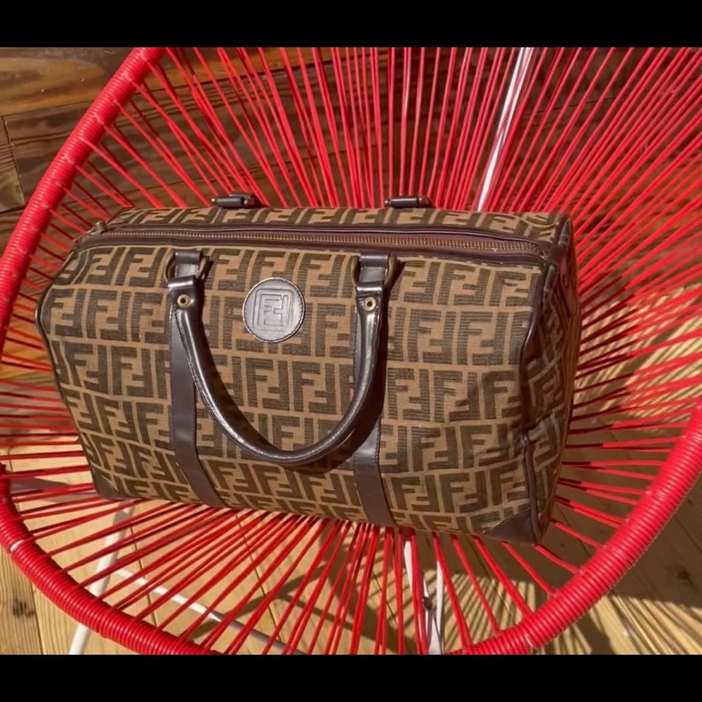 VINTAGE FENDI ZUCCA DUFFLE